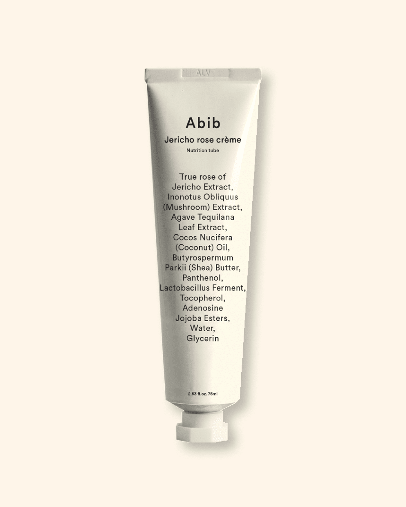 Jericho Rose Crème Nutrition Tube Facial Moisturizer Abib 