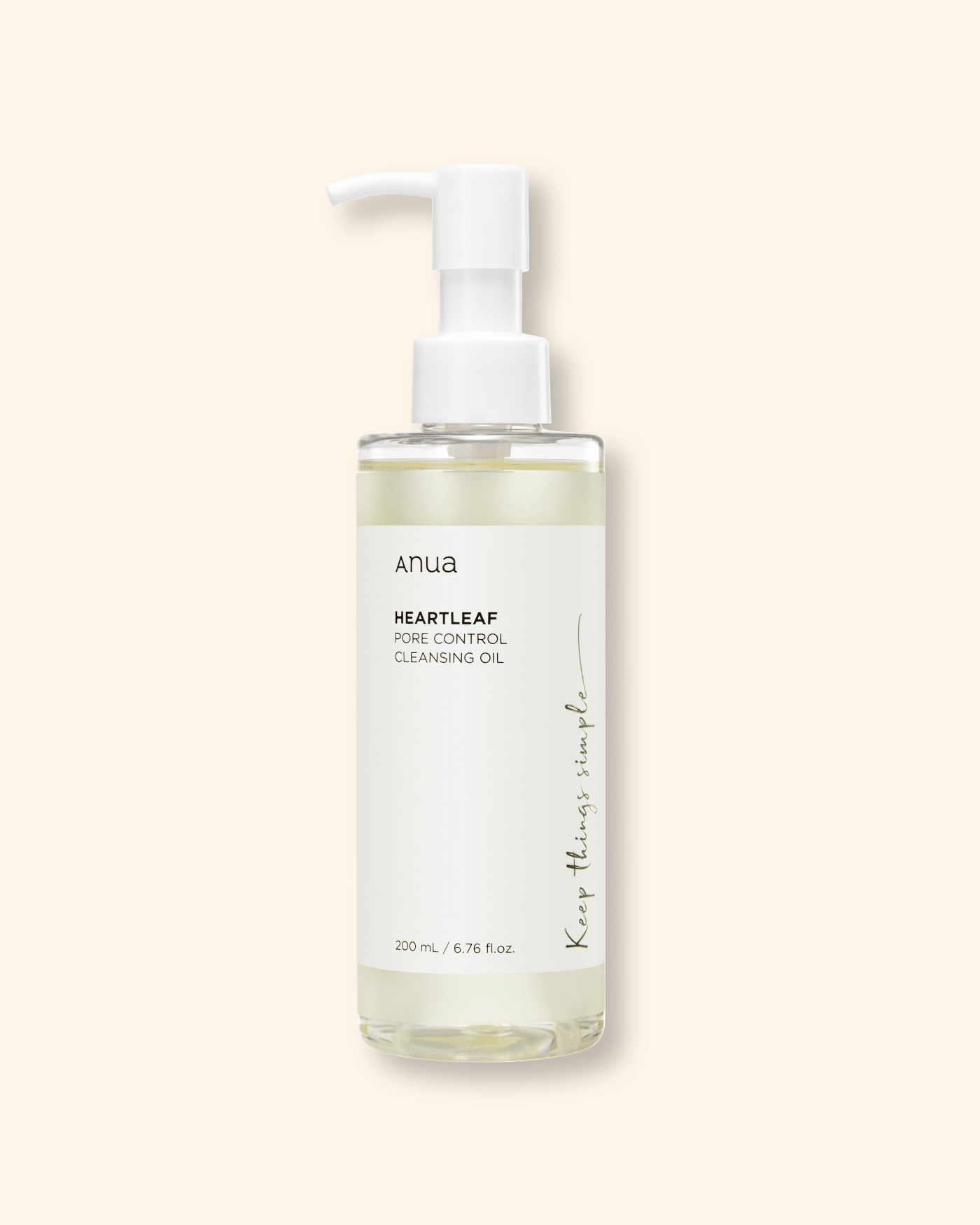 Heartleaf Pore Control Cleansing Oil Oil Cleanser ANUA 