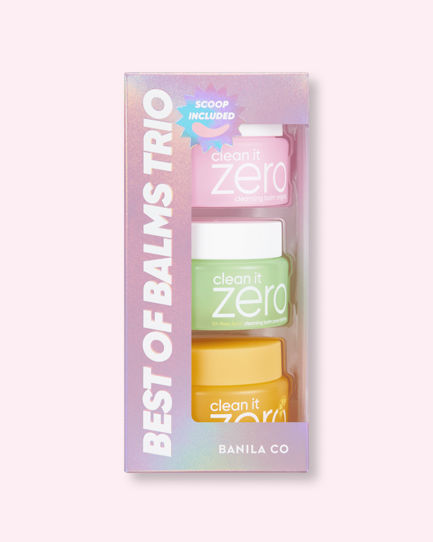 Clean it Zero Best of Balms Trio Oil Cleanser BANILA CO 