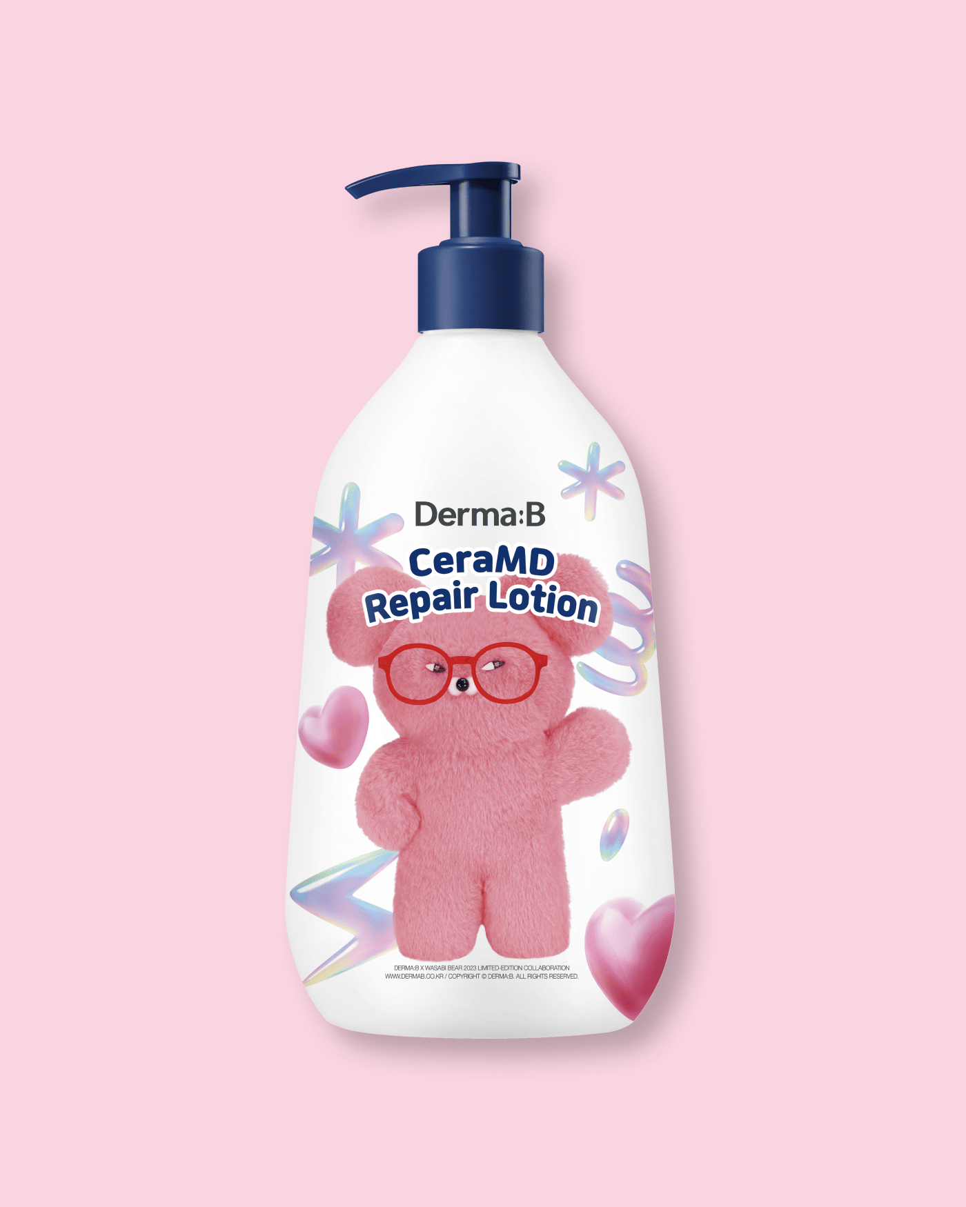 Wasabi Bear Collab Cera MD Repair Lotion Body Derma:B 