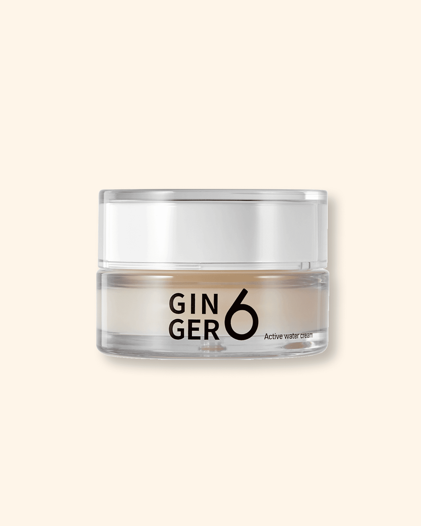 Active Water Cream Facial Moisturizer Ginger 6 