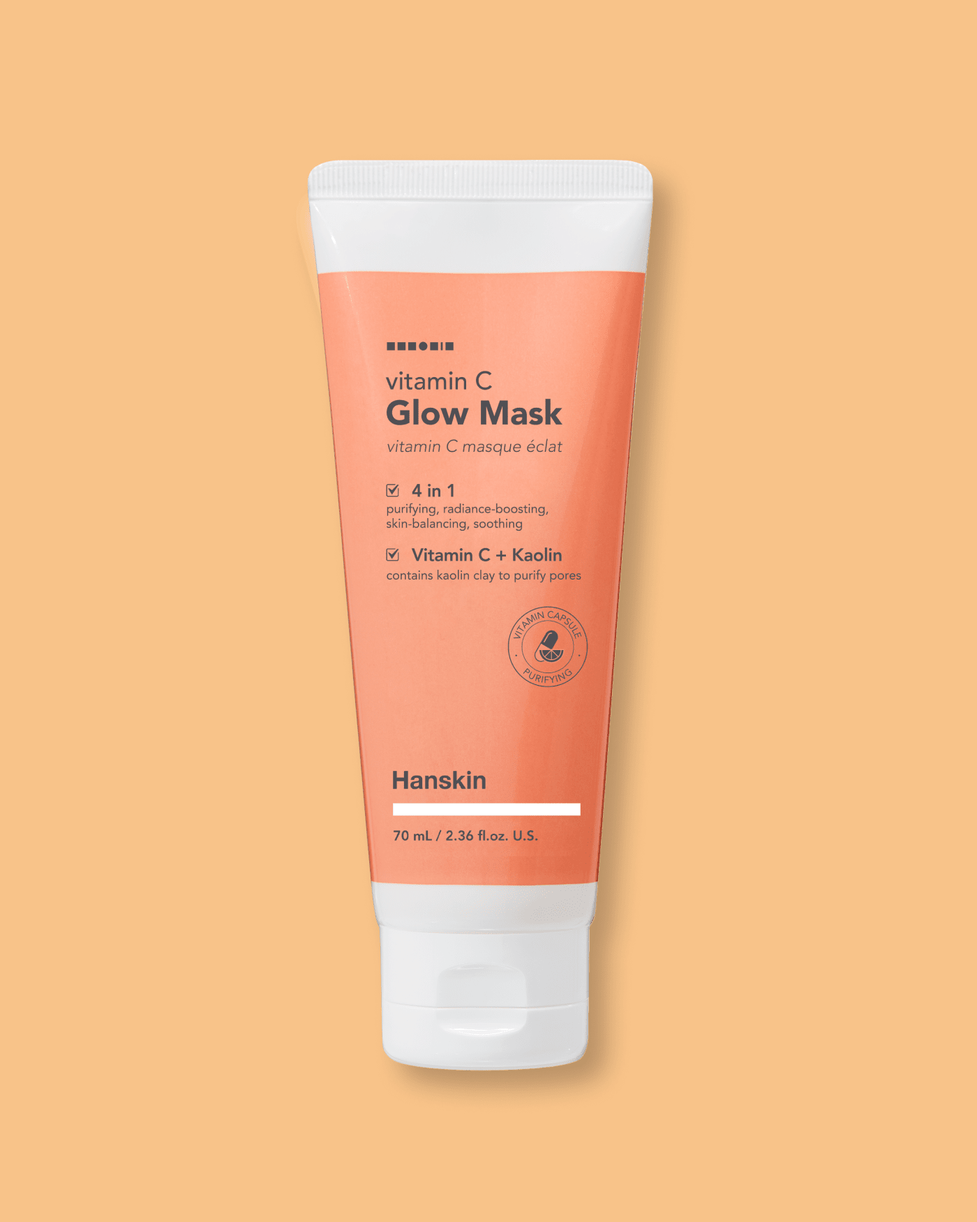 Vitamin C Glow Mask Wash Off Masks HANSKIN 