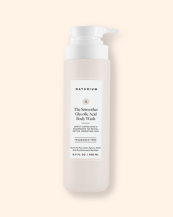 The Smoother Glycolic Acid Exfoliating Body Wash Body NATURIUM 