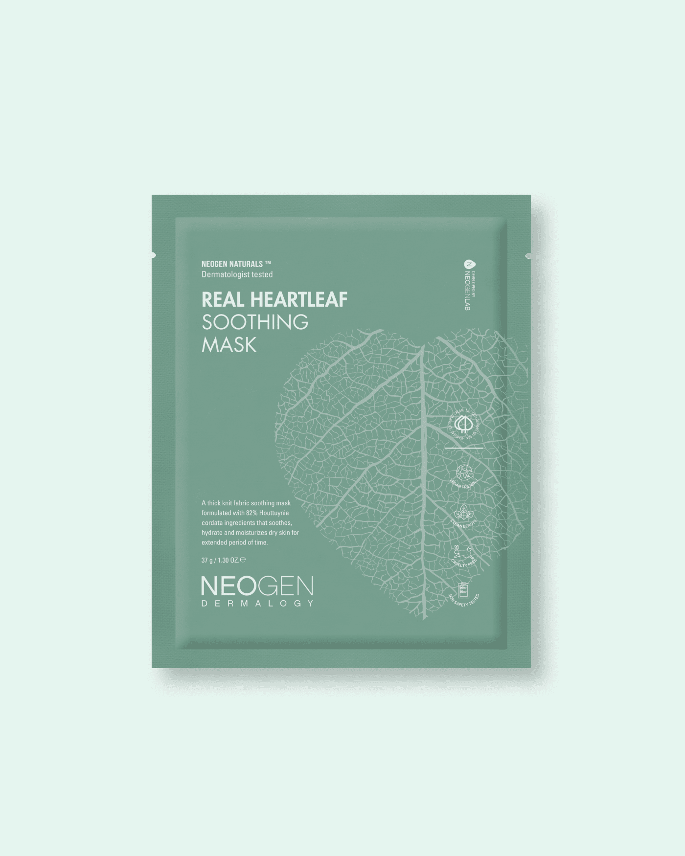 Real Heartleaf Soothing Mask Sheet Mask NEOGEN 